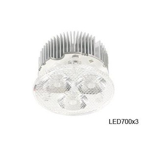 KIT 3 LED-URI CU ALIMENTATOR INCLUS PENTRU SUBSTITUIREA LAMPILOR CU HALOGEN DIN SPOTURILE CLASICE - 